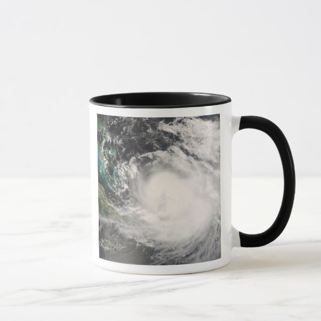 Hurricane Hanna over the Bahamas Mug (Right)