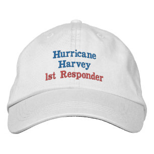 Hurricane Harvey 1st Responder Embroidered Hat