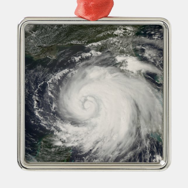 Hurricane Ike 4 Metal Tree Decoration (Front)
