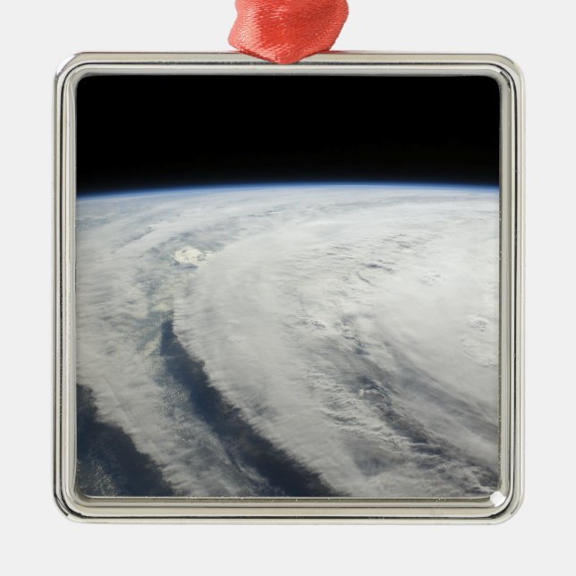 Hurricane Ike 7 Metal Tree Decoration (Front)