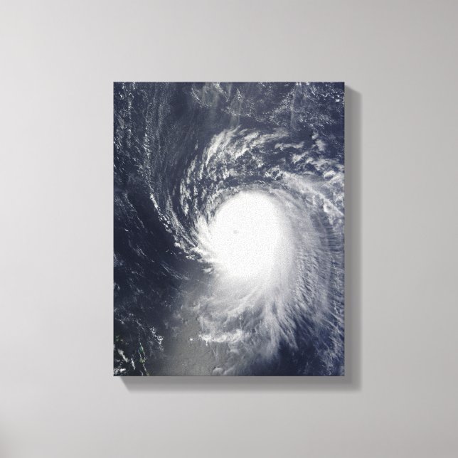 Hurricane Ike off the Lesser Antilles Canvas Print (Front)