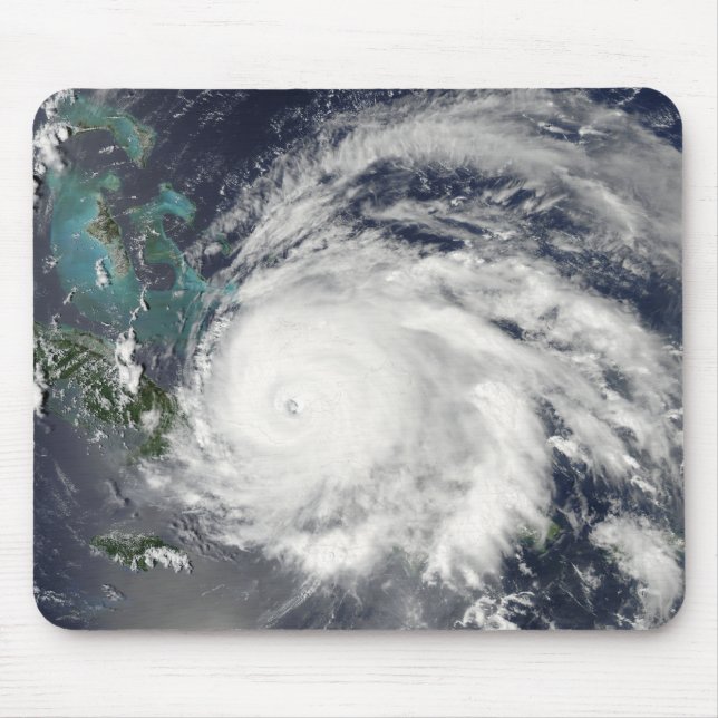 Hurricane Ike over Cuba, Hispaniola Mouse Pad (Front)