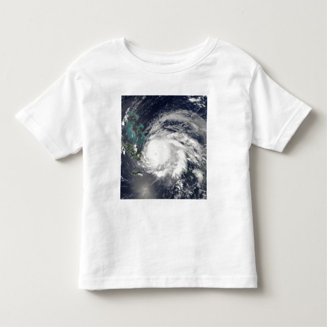 Hurricane Ike over Cuba, Hispaniola Toddler T-Shirt (Front)