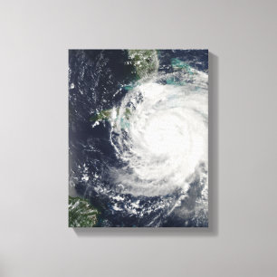 Hurricane Ike over Cuba, Jamaica, and the Baham Canvas Print