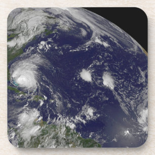 Hurricane Irene Moving Through The Bahamas. Coaster