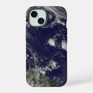 Hurricane Irene Moving Through The Bahamas. iPhone 15 Case