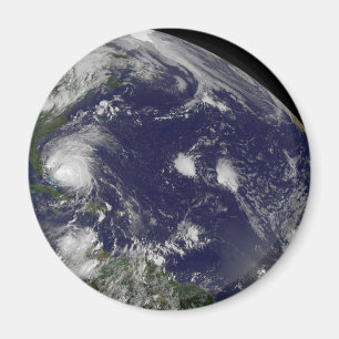 Hurricane Irene Moving Through The Bahamas. Magnet