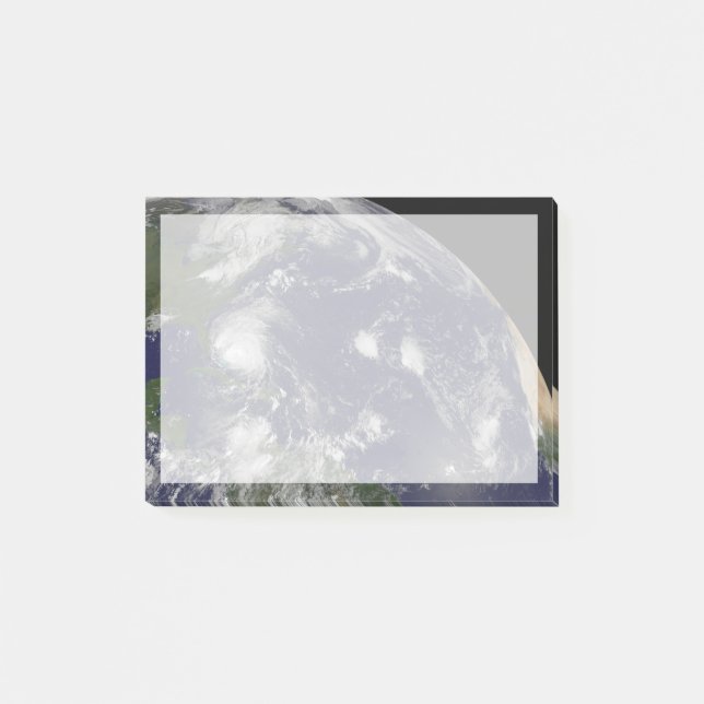 Hurricane Irene Moving Through The Bahamas. Post-it Notes (Front)