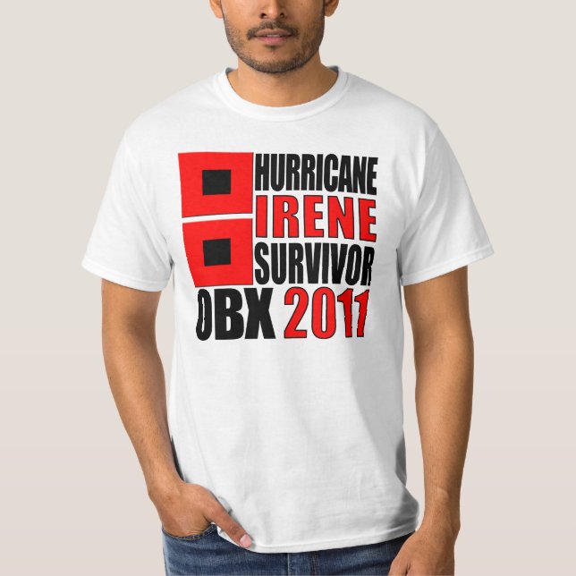 Hurricane Irene Survivor T-Shirt (Front)