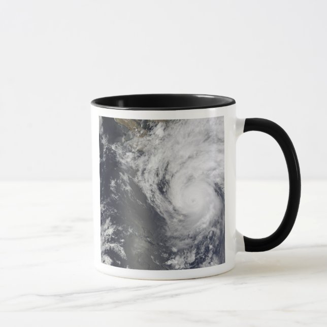Hurricane Jimena over Baja California Mug (Right)