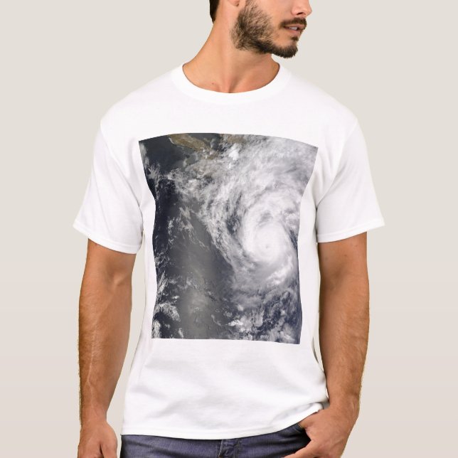 Hurricane Jimena over Baja California T-Shirt (Front)