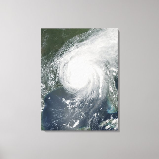 Hurricane Katrina Canvas Print (Front)