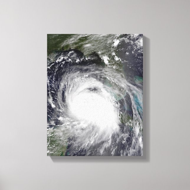 Hurricane Katrina Canvas Print (Front)