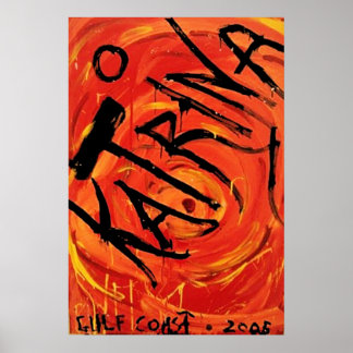 Hurricane Katrina Poster