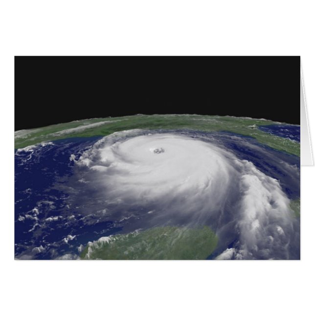 Hurricane Katrina Satellite image (Front Horizontal)