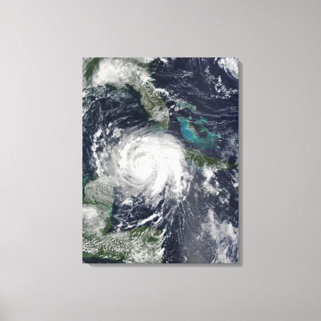 Hurricane Lili 4 Canvas Print (Front)