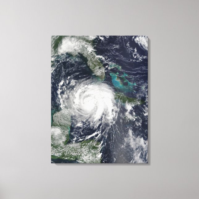 Hurricane Lili 4 Canvas Print (Front)