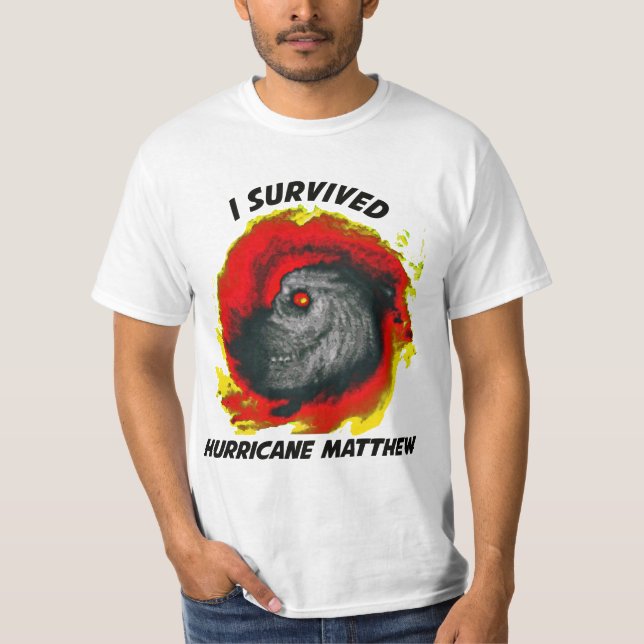 Hurricane Matthew Survivor T-Shirt (Front)