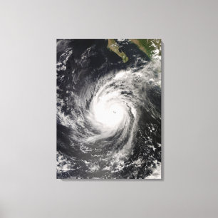Hurricane Norbert off Mexico Canvas Print