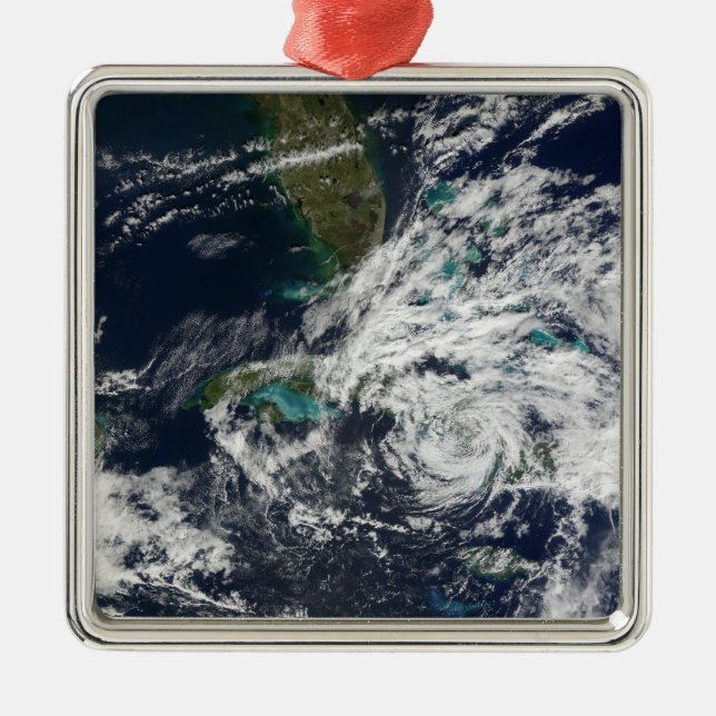Hurricane Paloma 3 Metal Tree Decoration (Front)
