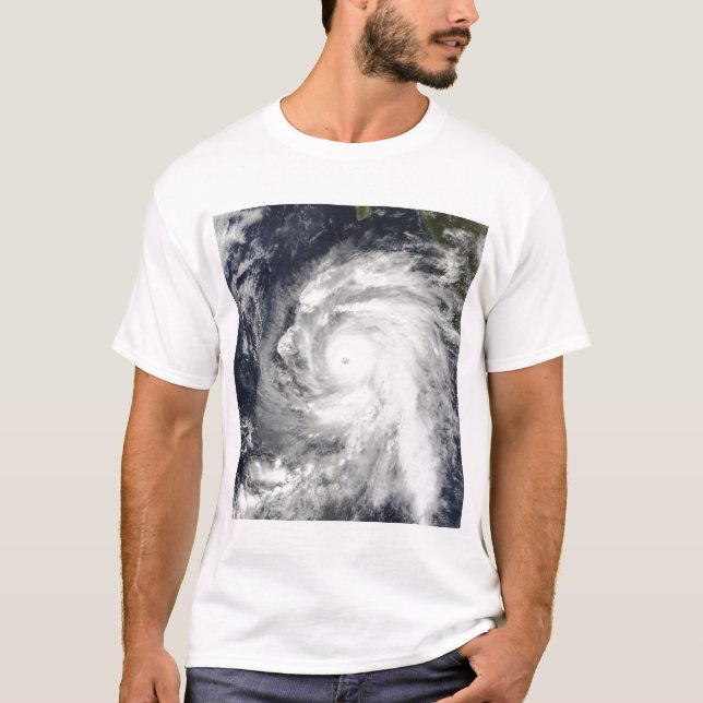 Hurricane Rick southwest of Baja California T-Shirt (Front)