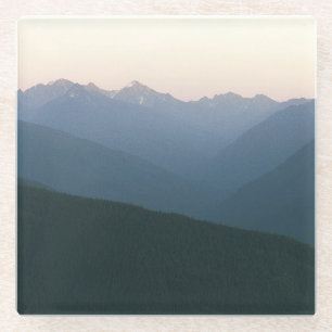 Hurricane Ridge Glass Coaster