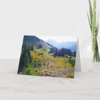 Hurricane Ridge Trail Card