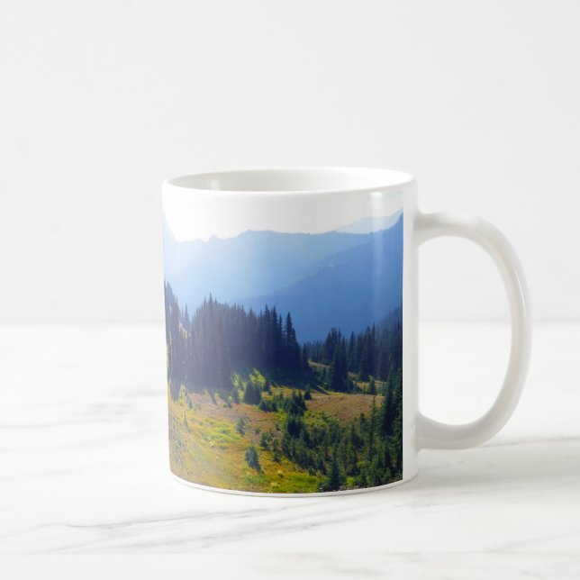 Hurricane Ridge Trail Coffee Mug (Right)