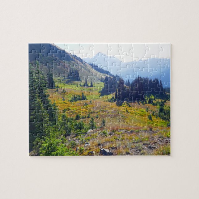 Hurricane Ridge Trail Jigsaw Puzzle (Horizontal)