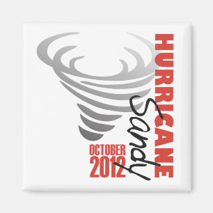 Hurricane Sandy 2012 Magnet