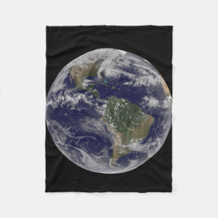 Hurricane Sandy Along The East Coast Of The Us. 2 Fleece Blanket