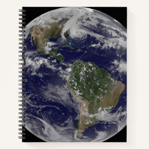 Hurricane Sandy Along The East Coast Of The Us. 2 Notebook