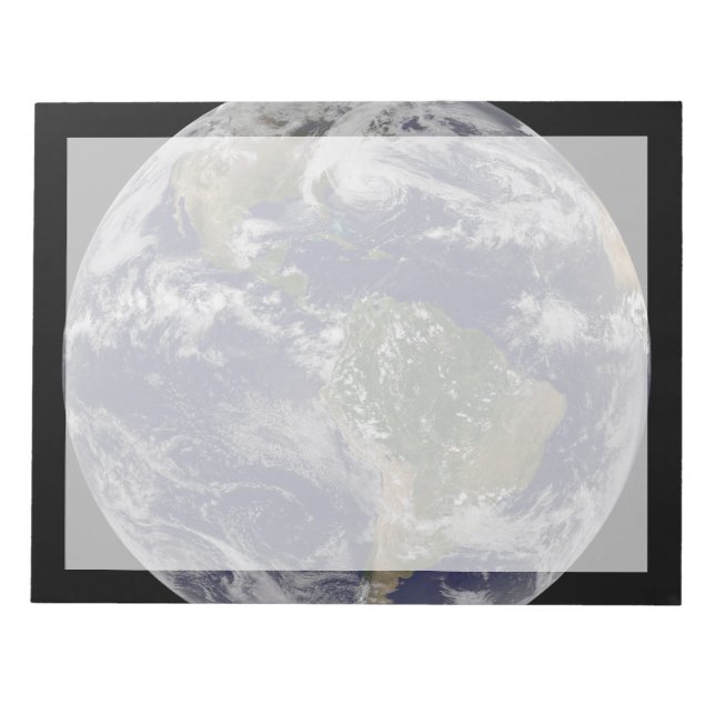 Hurricane Sandy Along The East Coast Of The Us. 2 Notepad (Front)