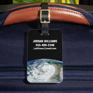 Hurricane Sandy Along The East Coast Of The Us. 3 Luggage Tag