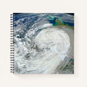 Hurricane Sandy Along The East Coast Of The Us. 3 Notebook