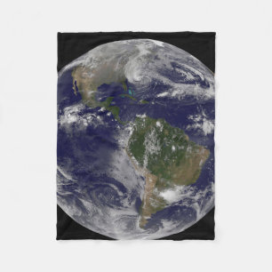 Hurricane Sandy Along The East Coast Of The Us. Fleece Blanket