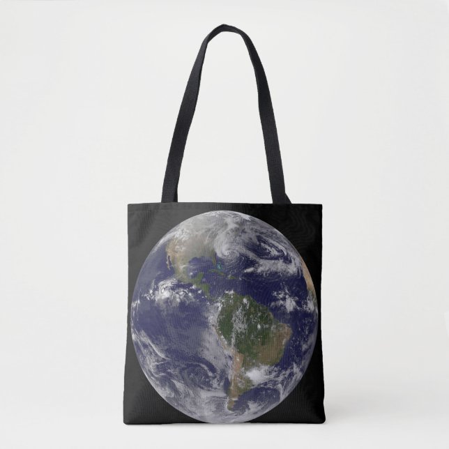Hurricane Sandy Along The East Coast Of The Us. Tote Bag (Front)