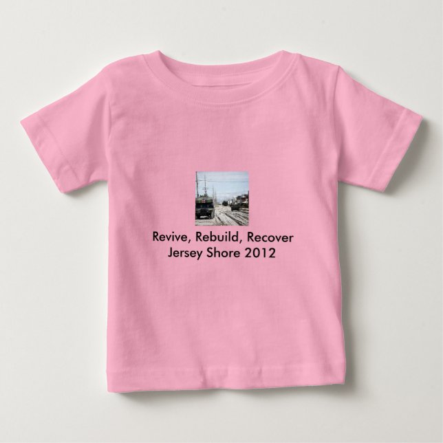 Hurricane Sandy Baby T-Shirt (Front)