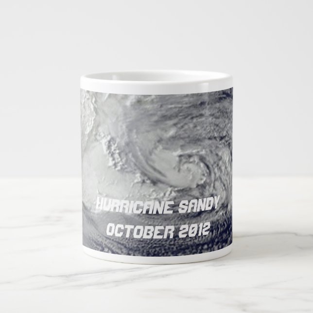 Hurricane Sandy Jumbo Mug (Front)