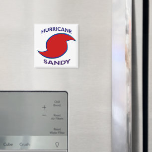 Hurricane Sandy Symbol Magnet