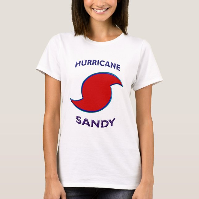 Hurricane Sandy Symbol T-Shirt (Front)