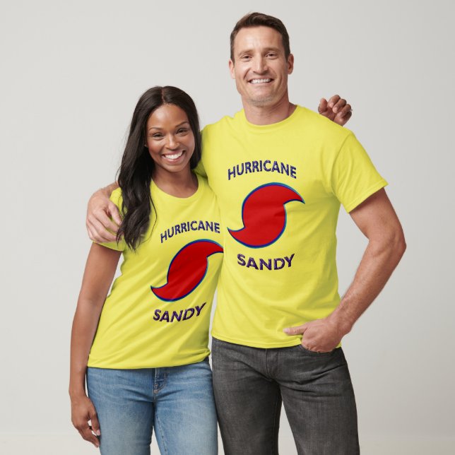 Hurricane Sandy Symbol Unisex T-Shirt (Unisex)