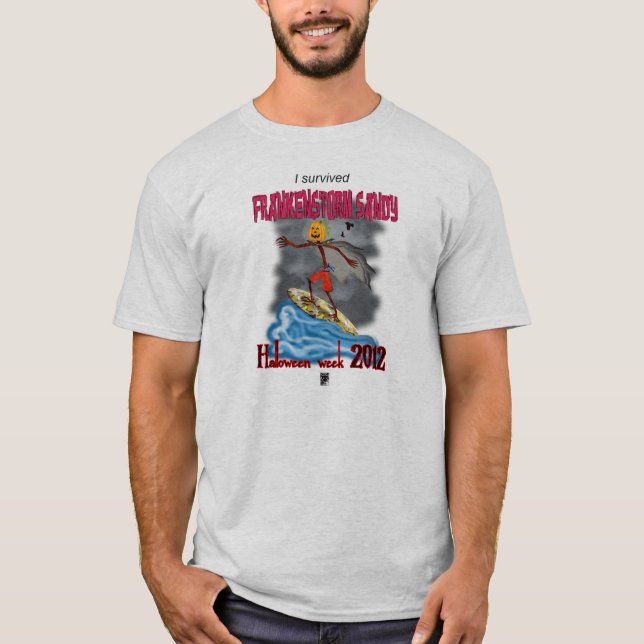 hurricane sandy T-Shirt (Front)