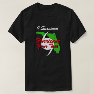 Hurricane Survivor Personalized T-Shirt