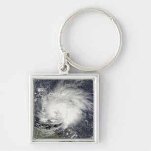 Hurricane Tomas over the Lesser Antilles Key Ring