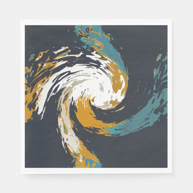 Hurricane Twirl Napkin (Front)