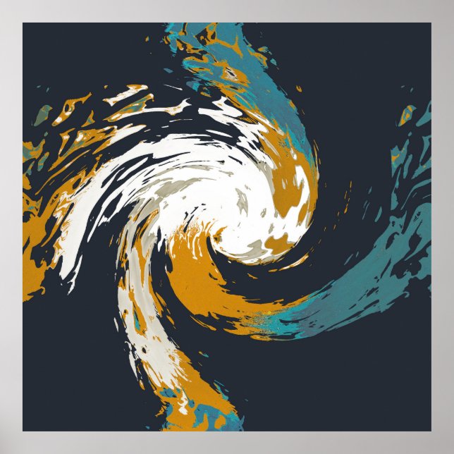 Hurricane Twirl Poster (Front)