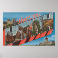 Hurricane, Utah - Large Letter Scenes