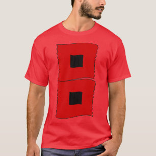 Hurricane Warning Flags Storm Flags 1 T-Shirt