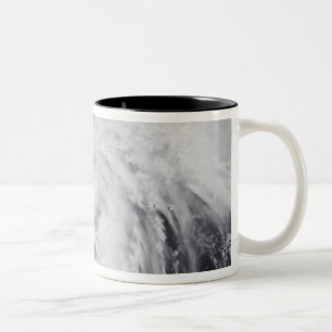 Hurricane Wilma in the Atlantic and Caribbean Two-Tone Coffee Mug